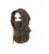 Hats for Men Winter Hat Face Mask Winter Mask Mens Hat Balaclava Face Mask - Brown - CQ126S4V2EB