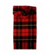 Wallace (Red) Tartan Lambswool Scarf - CU115NN8YLD