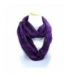 HotYogis Sparkle Fall Winter Infinity Fashion Scarf - Purple - T010 - C112NEQL3VE