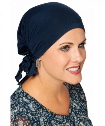 Cardani Easy On Pre-Tied Scarf In Bamboo - Chemo- Cancer Head Covering - Luxury Bamboo - Multi Paisley - C812ODL16OT