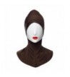 Edal New Under Scarf Hat Cap Bone Bonnet Hijab Islamic Band Neck Cover Head Wear - Coffee - CN126HWE9NF
