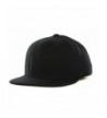 Top Of The World By Lids Stretch Fitted Blank Slam One-Fit Flex Baseball Hat Cap - Black - CO186NOU3WD
