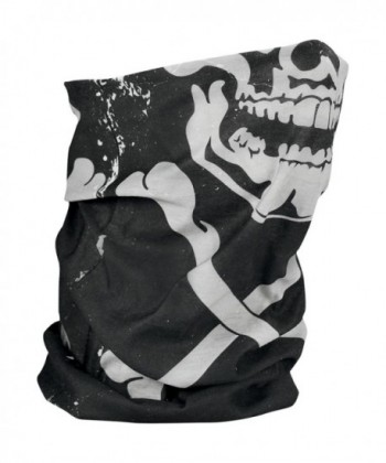 Headgear TF227 Fleece Lined Motley Gender - Skull/Crossbones/Black - C111EY9D1GF