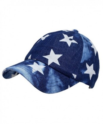 H 640107 6994 Patterned Denim Baseball Cap