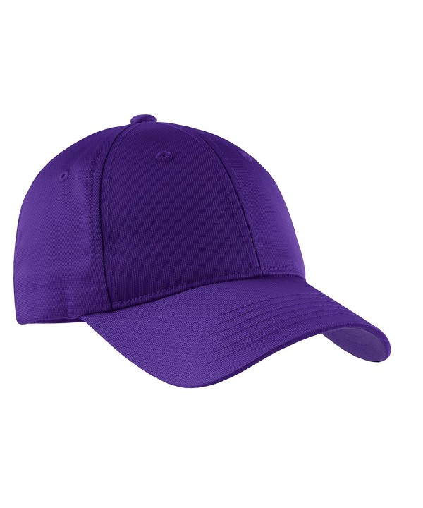 Sport-Tek Boys' Dry Zone Nylon Cap - Purple - CM11QDSPE5V