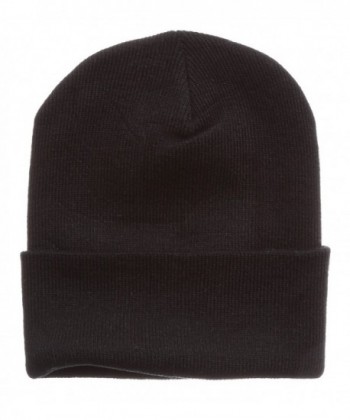 MIRMARU Plain Beanie Knitted 2Black