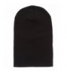 MIRMARU Plain Beanie Knitted 2Black in Men's Skullies & Beanies