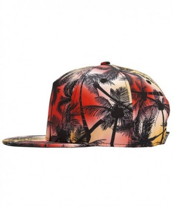 ChezAbbey Printed Adjustable Snapback Baseball