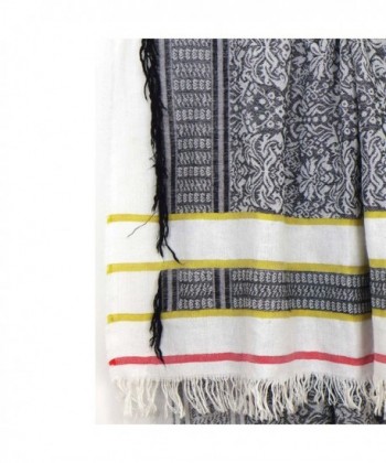 Standing Goose "Bowfin" Bohemian Hippy Tassel Fashion Scarf - CG12N8W0I73