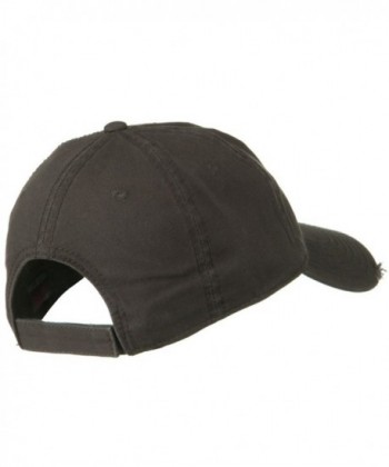 Superior Garment Washed Cotton Frayed in Men's Baseball Caps