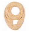 Premium Thick Soft Large infinity Kniitted Winter Warn Infinity Scarf in Multiple Style - 824-DK.Beige&Yellow - C511SPE110X