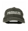 Producer Embroidered Washed Cap Black