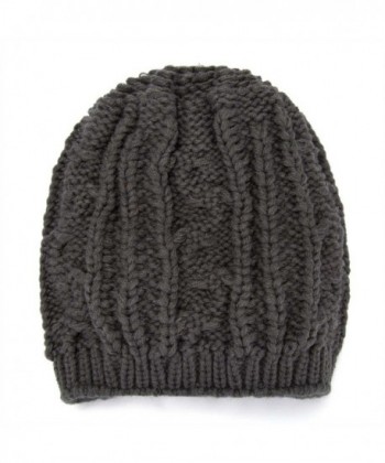 Nine City Knitted Beanie Pom in Women's Skullies & Beanies