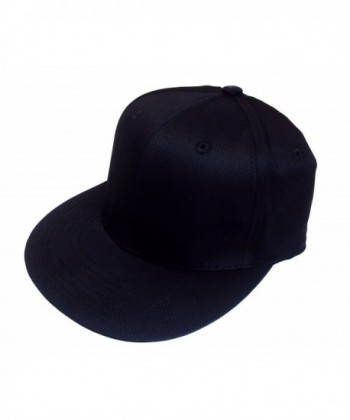 Flat Bill Cap Polyester Baseball in Men's Baseball Caps