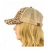 CC Everyday Print Trucker Mesh Summer Vented Baseball Sun Visor Cap Hat - Leopard - CP11JLW0ES3