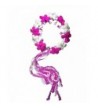 Handmade Flower Artificial Ponytail Festival