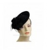 Fascinator Hat HL31 - Black - CQ12N5OXKA9