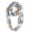 Vivian & Vincent Soft Light Elegant Sheer Infinity Scarf - C6 - CF12MXP1LBR