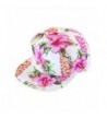 RW Floral Hawaiian Adjustable Snapback Hats Baseball Caps - Pink/Flat - C218C9U8TYW