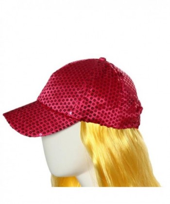 Hatop Sequin Adjustable Outdoor Baseball in Women's Baseball Caps