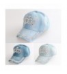 FUNOC Summer Adjustable Rhinestone Diamante in Women's Sun Hats