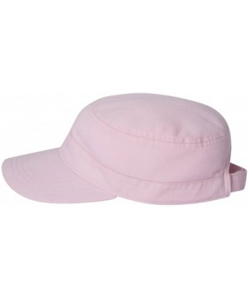 Joes USA Cotton Military Hat Light Pink