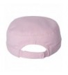 Joes USA Cotton Military Hat Light Pink in Women's Baseball Caps