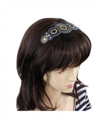 Bejeweled Invisible Lines Headwrap Tribal