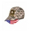 SNAPKING US Army Cap Military Camo Baseball Hat Mens - CQ12NSAMR8N